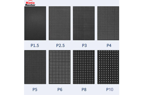 راهنمای انتخاب دات پیچ (P) تلویزیون شهری فضای داخلی و خارجی